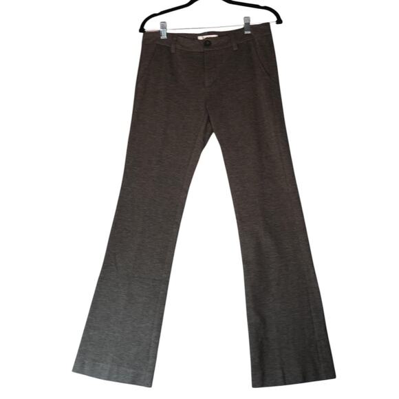 CABI My Favorite Trousers Ponte Pants Womens 6 Gray Flare Career Knit Style 575R - Picture 1 of 11
